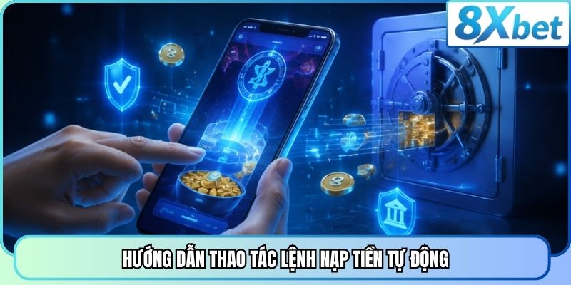 Hướng dẫn thao tác lệnh nạp tiền tự động
